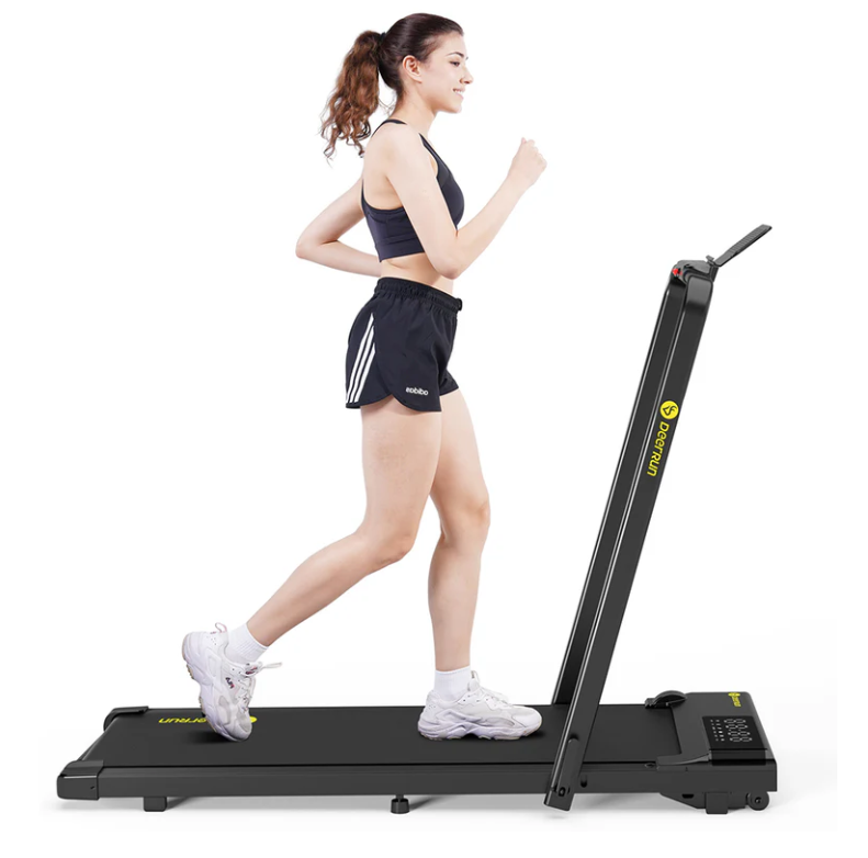 משטח הליכה מיני, הליכון מתחת לשולחן העבודה עם שלט רחוק