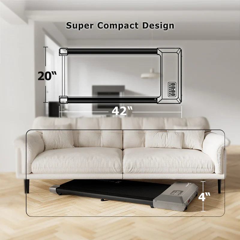 משטח הליכה מיני, הליכון מתחת לשולחן העבודה עם שלט רחוק (Copy)