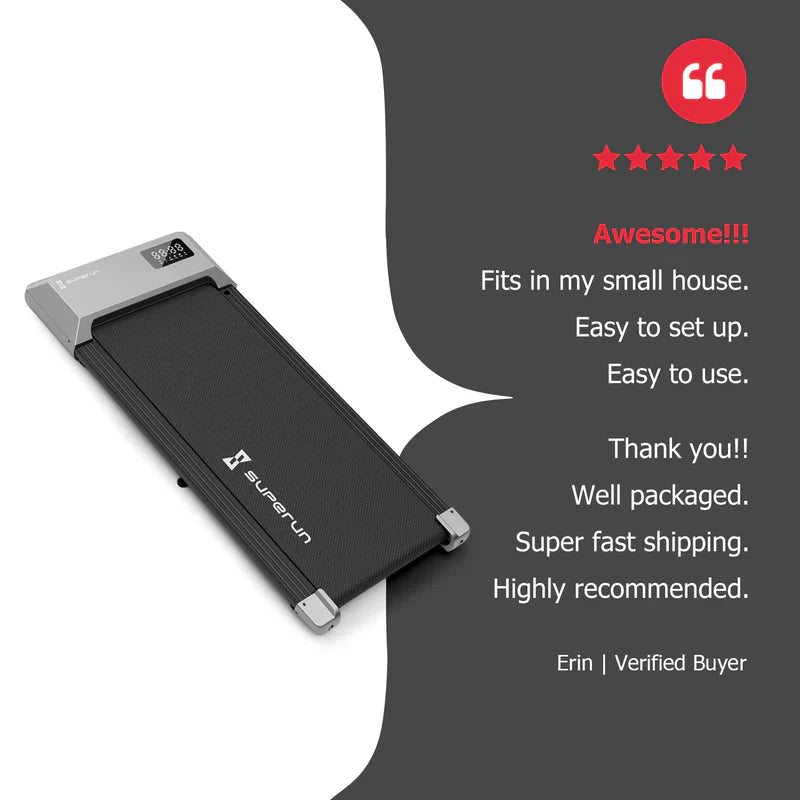 משטח הליכה מיני, הליכון מתחת לשולחן העבודה עם שלט רחוק (Copy)